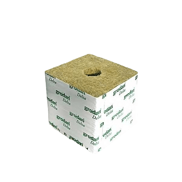 GRODAN cube mineralinė vata 4x4x4cm GRODAN cube mineralinė vata 4x4x4cm