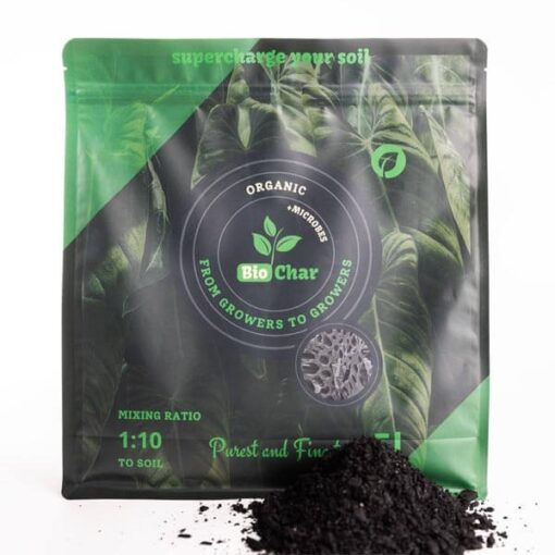 Biochar + microbes